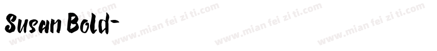 Susan Bold字体转换